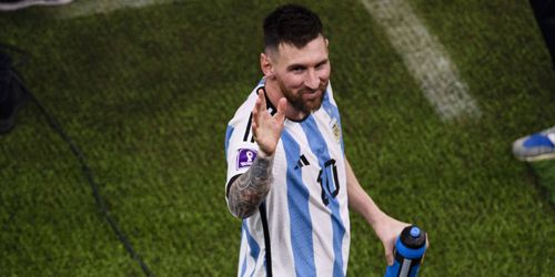 Léo Messi mercredi au Qatar. 